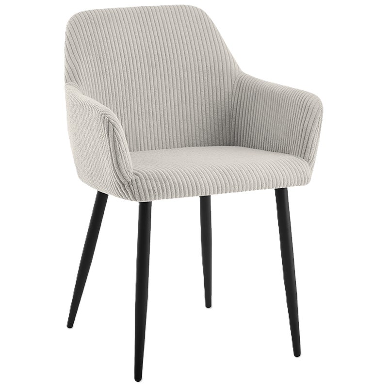 Nowoczesne stylowe krzesło kuchnia jadalnia salon KT206 Lotta sztruks taupe