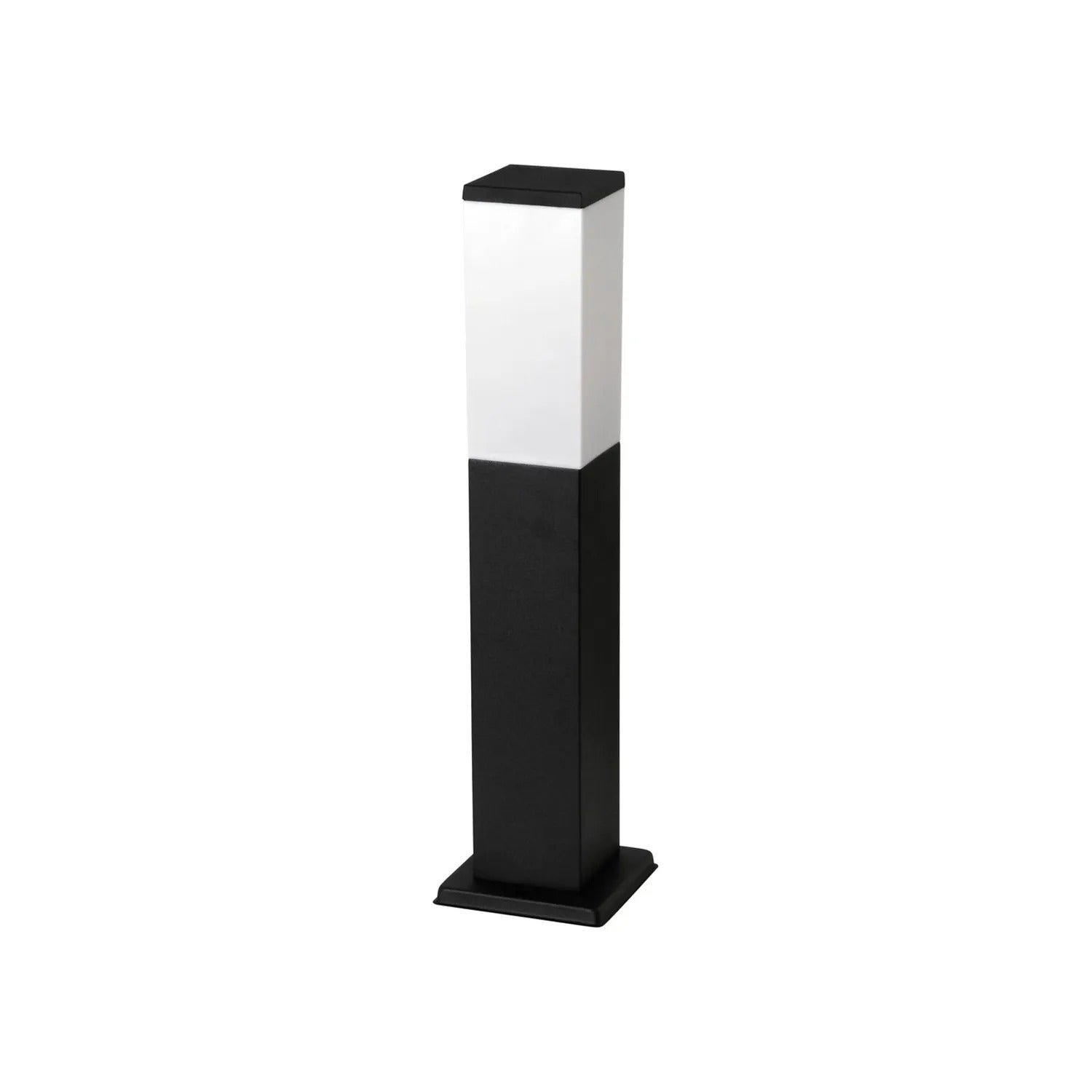Lampa ogrodowa stojąca Bonn czarny matowa-biała 1xE27x60W IP44 wym: 50 x 12,5 x 12,5 cm metal Rabalux