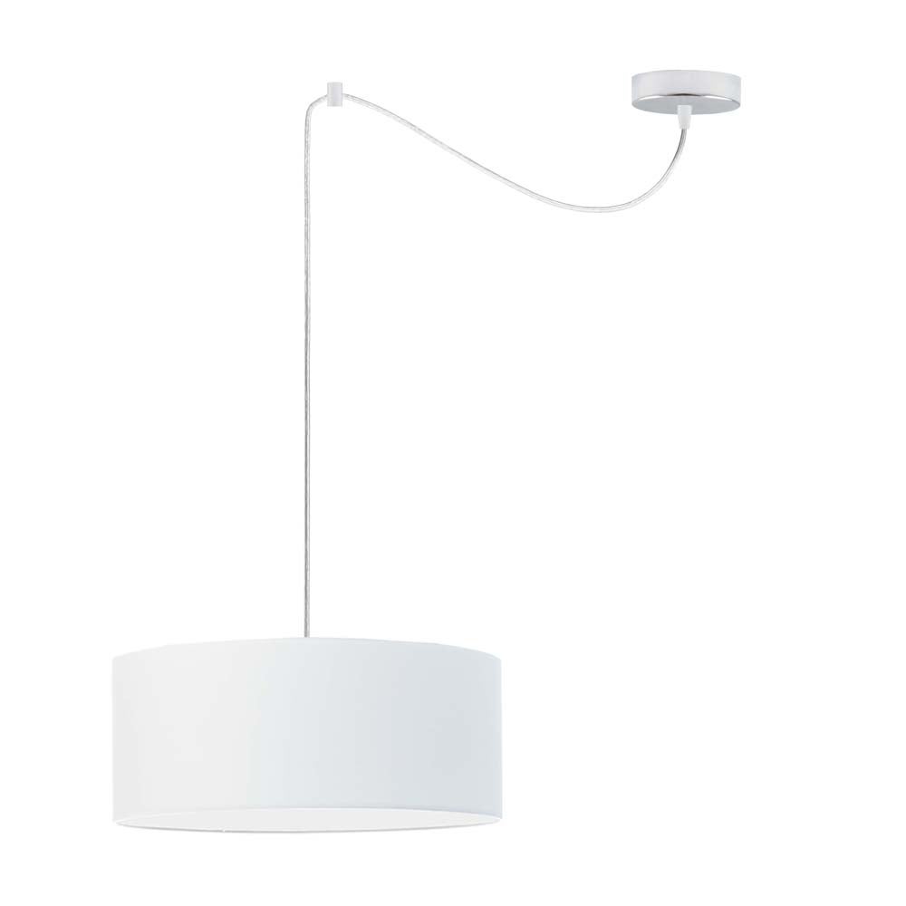 Lampa wisząca zwis żyrandol sufitowa z abażurem walec TANGO Z1