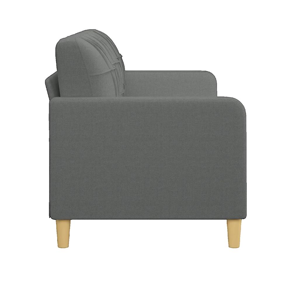 Sofa 3-osobowy vidaXL Szary Trwały i Nowoczesny Design