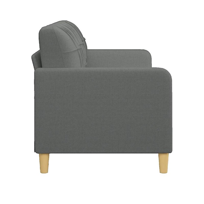 Sofa 3-osobowy vidaXL Szary Trwały i Nowoczesny Design