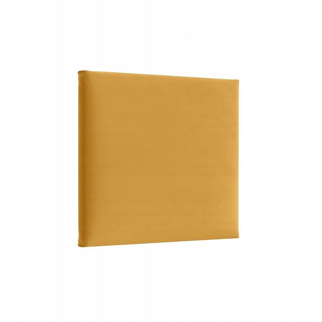 Panel Tapicerowany Kwadrat Komvortowy 30x30 cm Żółty Smart Velvet Na Ścianę