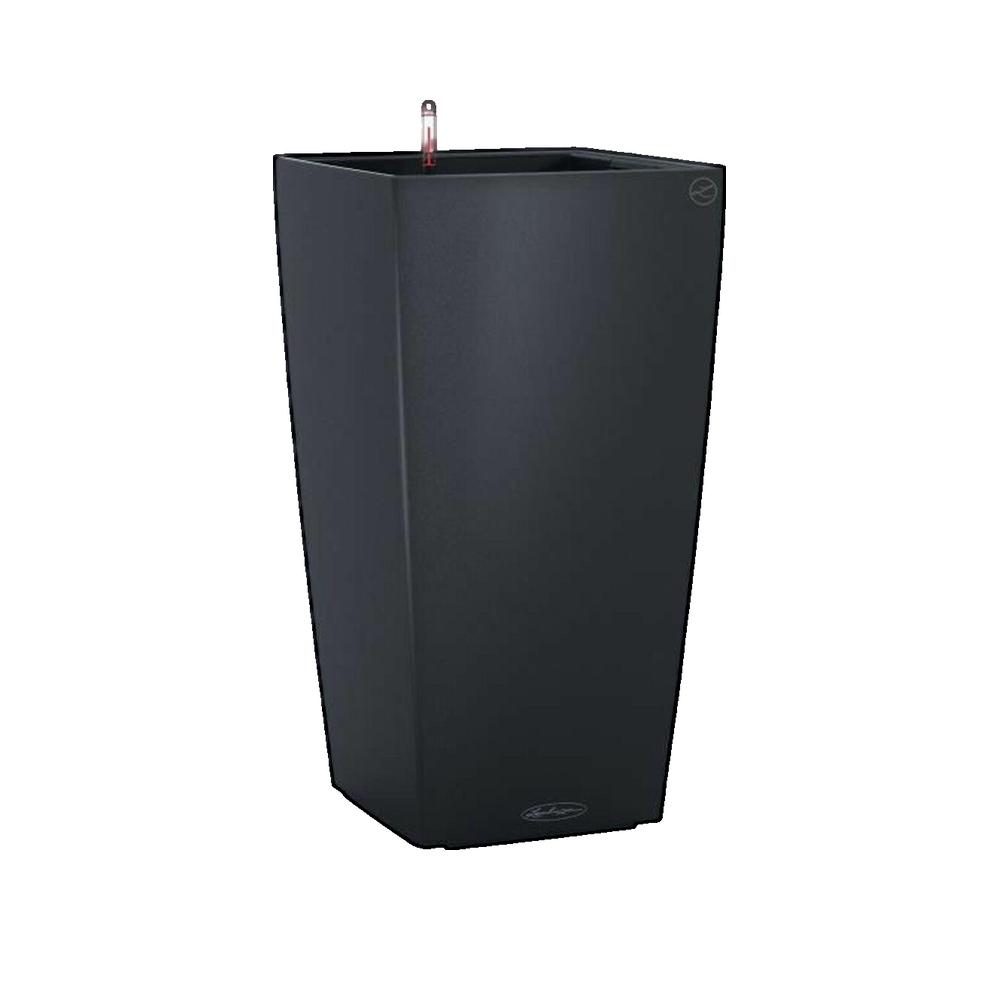 Doniczka LECHUZA Cubico Color 30 System podsiąkania i nowoczesny design łupek