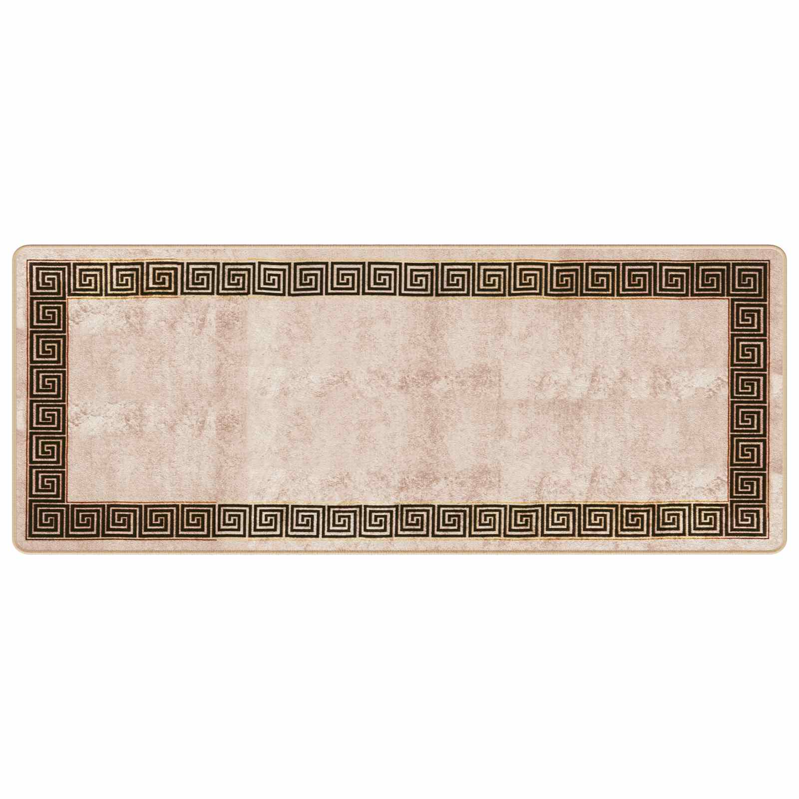 Chodnik dywanowy MARSA Czarny 80 x 200 cm Poliester i PVC