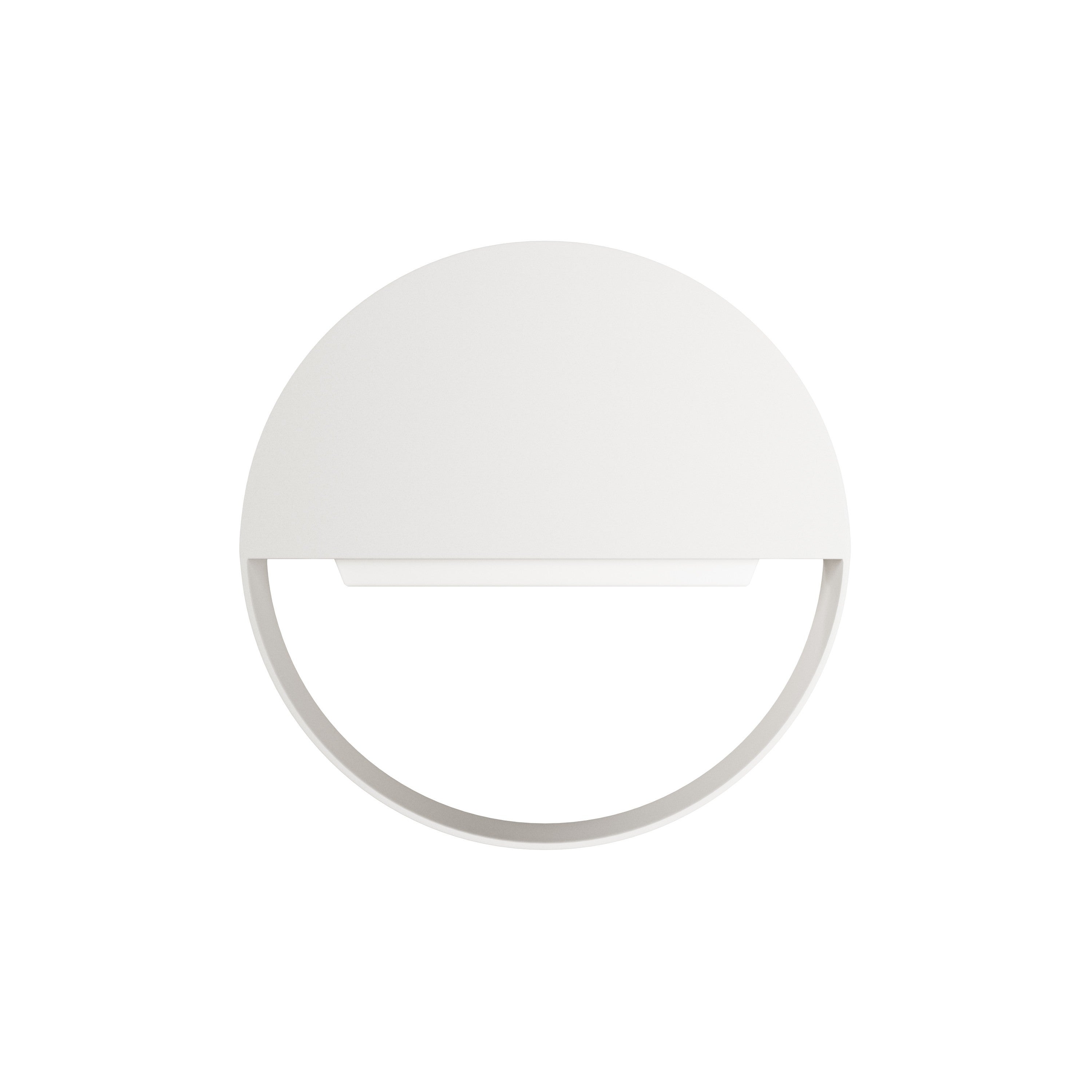 20-centymetrowa lampa ścienna zewnętrzna z aluminium i PC, dioda LED 8 W, przełącznik CCT, 3000 K/4000 K/5000 K – biała