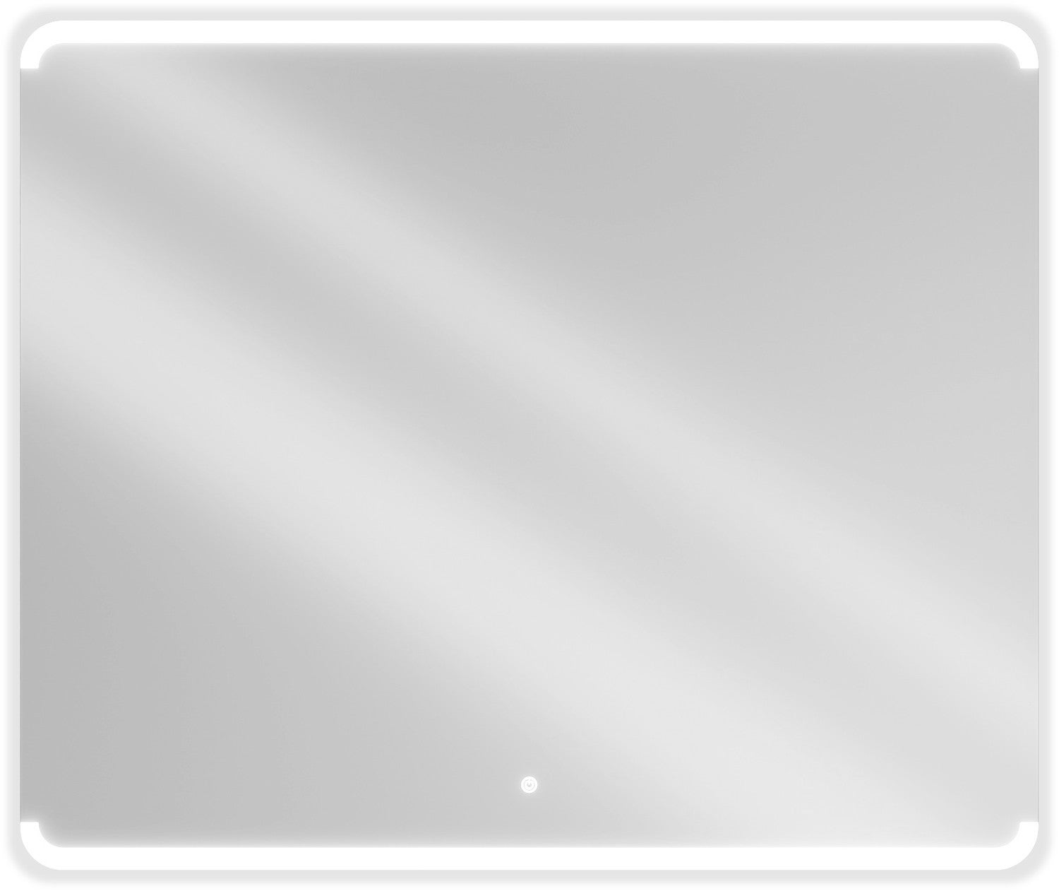 Mexen Nida lustro łazienkowe podświetlane 120 x 100 cm, LED 6000K, antypara - 9806-120-100-611-00