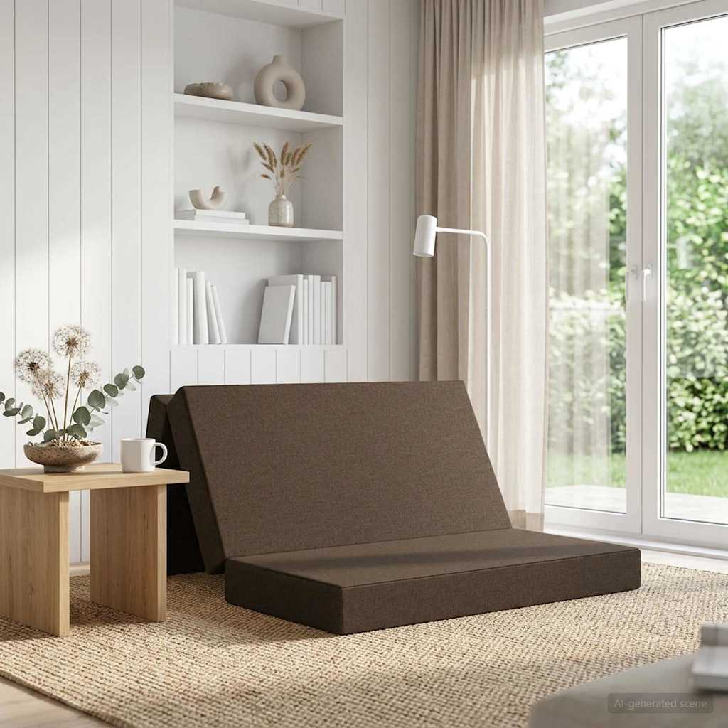 Składana Sofa Łóżko 120 x 67 x 45 cm Ciemnoszary vidaXL