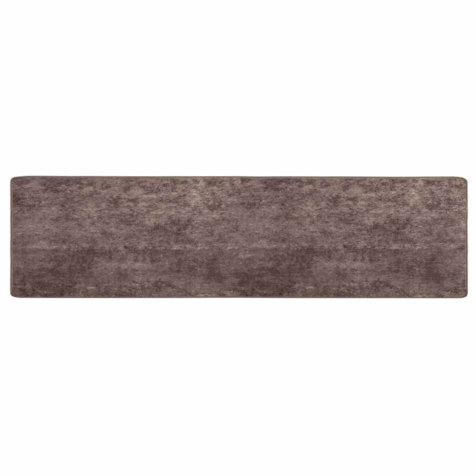 Chodnik dywanowy MARSA Szary 80 x 400 cm Poliester i PVC