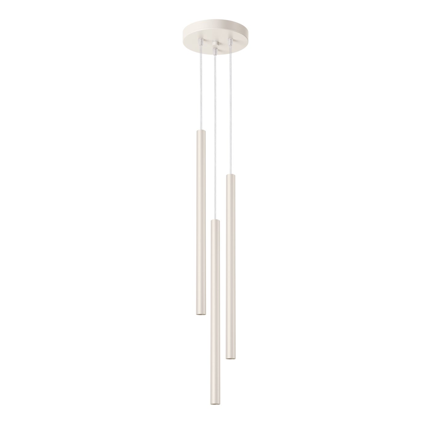 Lampa wisząca VELINO beżowa 3xG9x8W metal wym:104x19,5x19,5cm IP20 Pure Lume