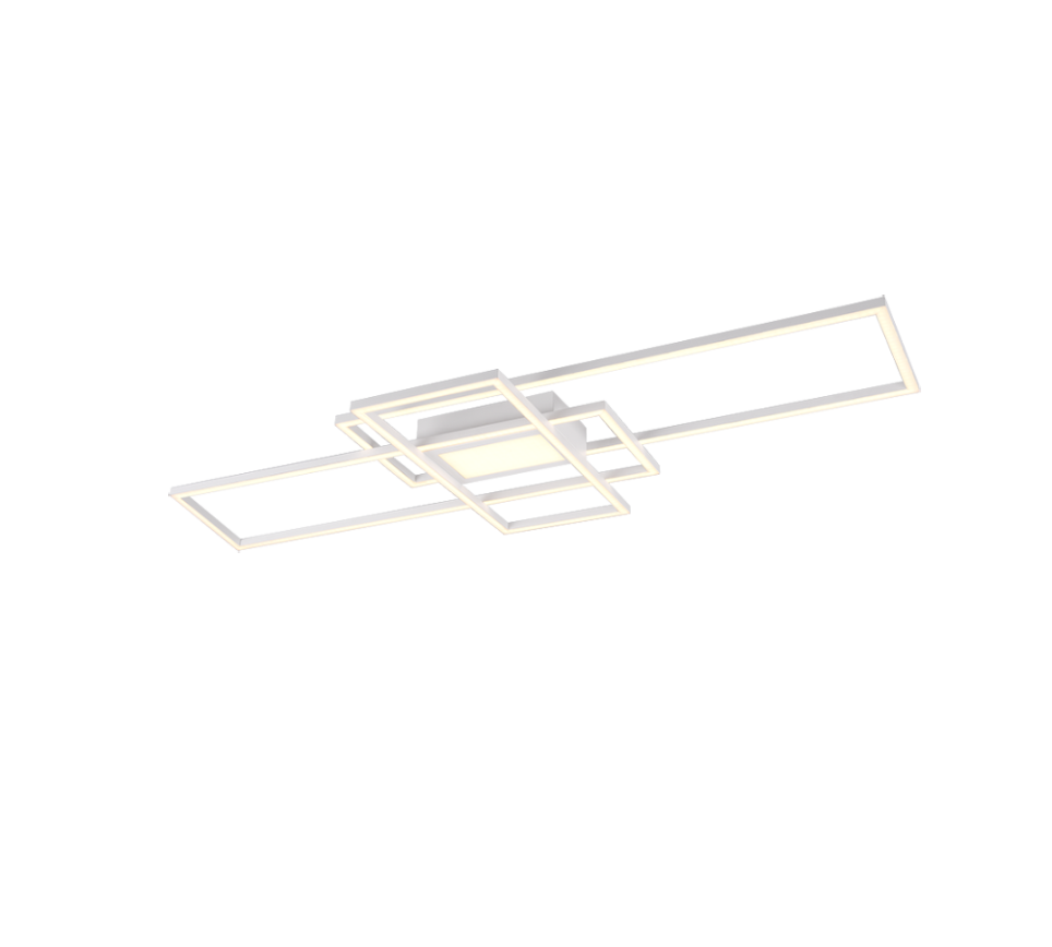 Lampa sufitowa nowoczesna wbudowany LED IRVINE biały Trio 620010431
