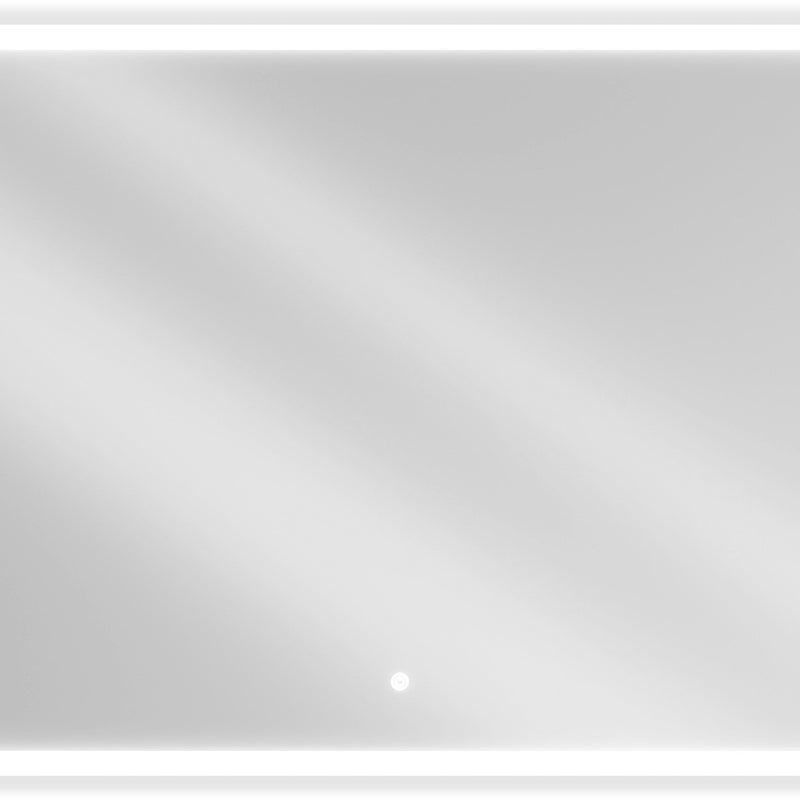 Mexen Nida lustro łazienkowe podświetlane 100 x 80 cm, LED 6000K, antypara - 9806-100-080-611-00