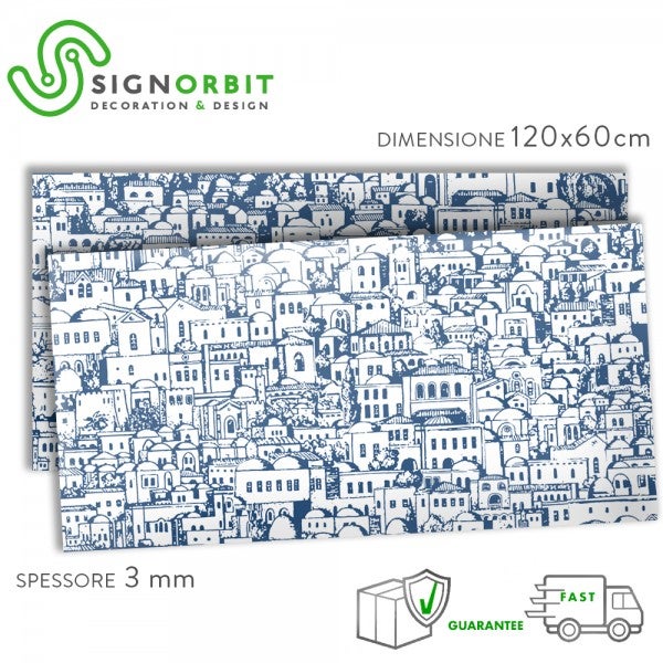DOMUS - Elastyczna płyta kuchenna z PVC - Rozmiar 120x60 cm, grubość 3 mm, kolor NIEBIESKI
