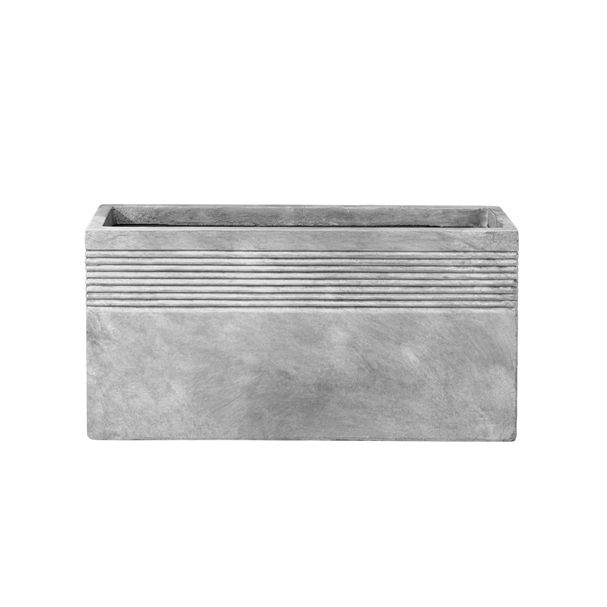 Donica betonowa Provencelia SPIRIT Jasnoszary, 100x33 x H50 cm, mrozoodporna, nowoczesna, architektoniczna