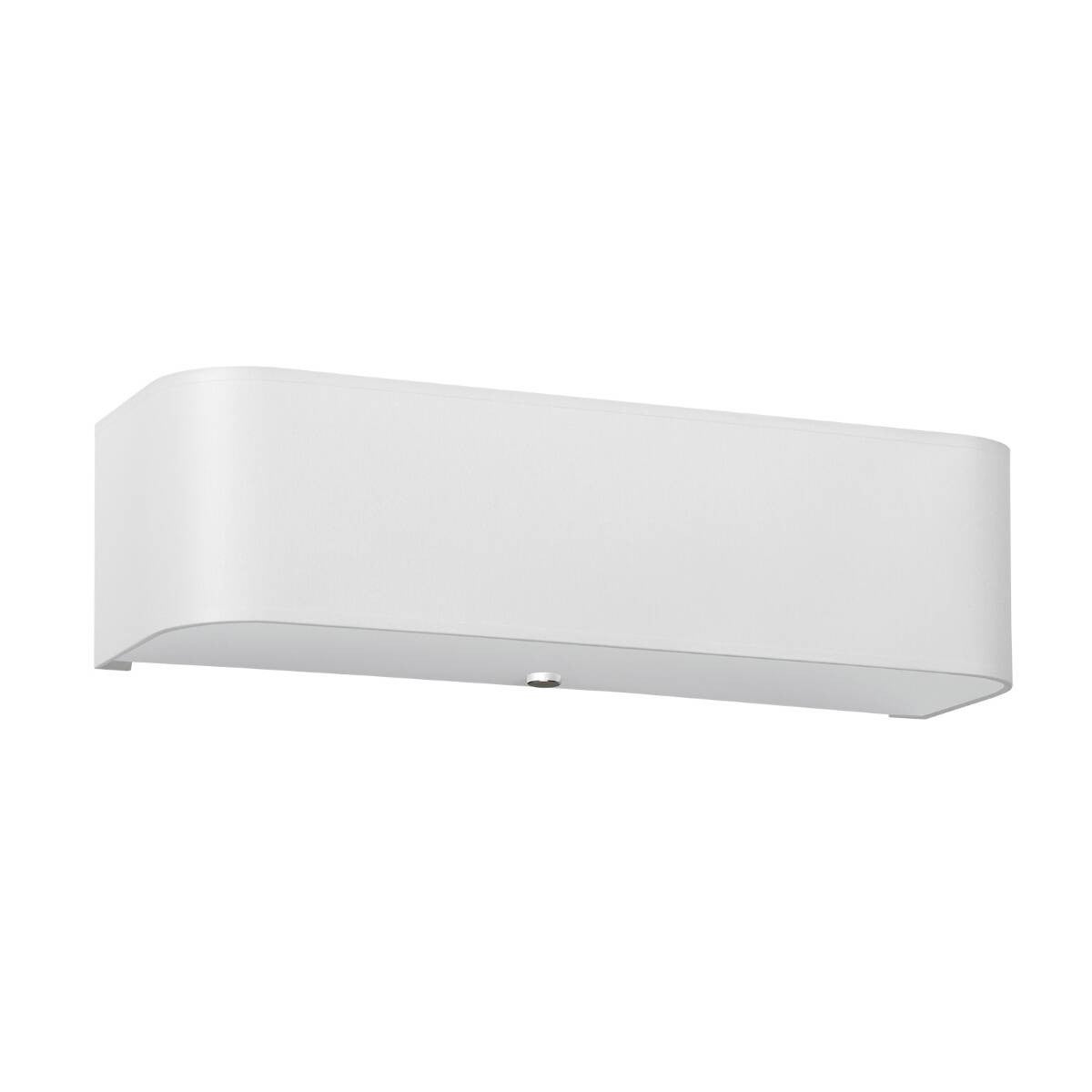 Kinkiet ścienny nowoczesny z tkaniny biały LOKKO 2xE27 15W SL.0777 Sollux Lighting