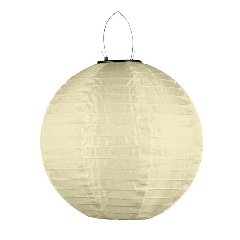 Lampa wisząca solarna 250mm, IP65, 600mAh, do ogrodu/patio.