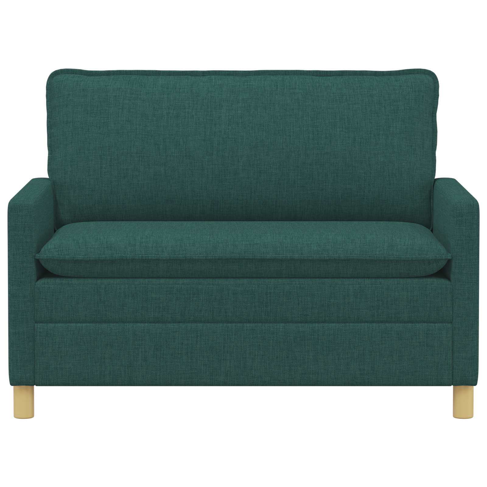 Sofa Ciemnozielony 126 x 81 x 87,5 cm tkanina