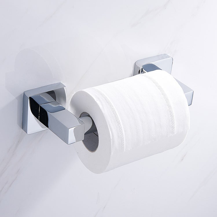 Nowoczesny kwadratowy uchwyt na papier toaletowy, rozkładany uchwyt na papier toaletowy ze stali nierdzewnej, kwadratowy uchwyt na papier toaletowy,