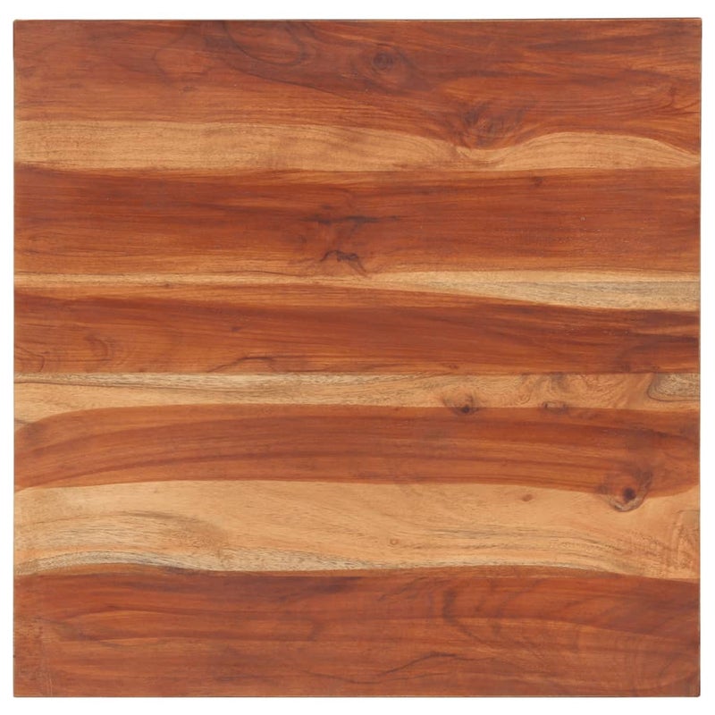 vidaXL Blat stołu, lite drewno akacjowe, 25-27 mm, 60x60 cm