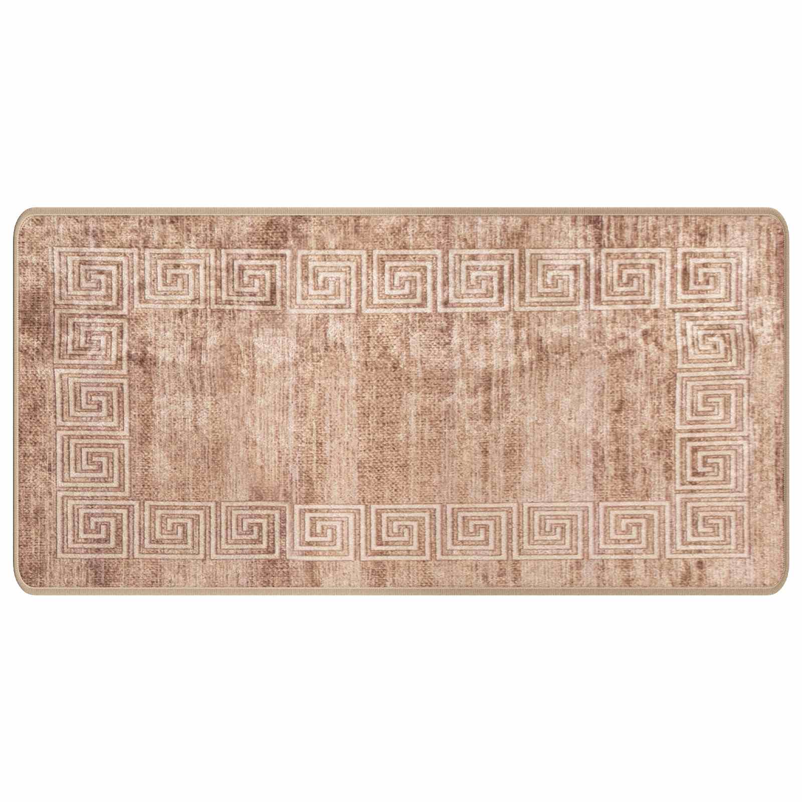 Chodnik dywanowy MARSA Biały 50 x 100 cm Poliester i PVC