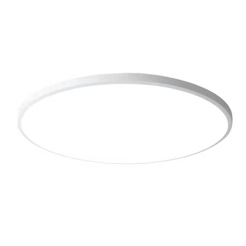 Lampa sufitowa LED, 40 W, Ø38 cm, zimna biel, 6500 K, nowoczesna, smukła, okrągła lampa sufitowa LED, odpowiednia do sypialni, kuchni, salonu, balkonu