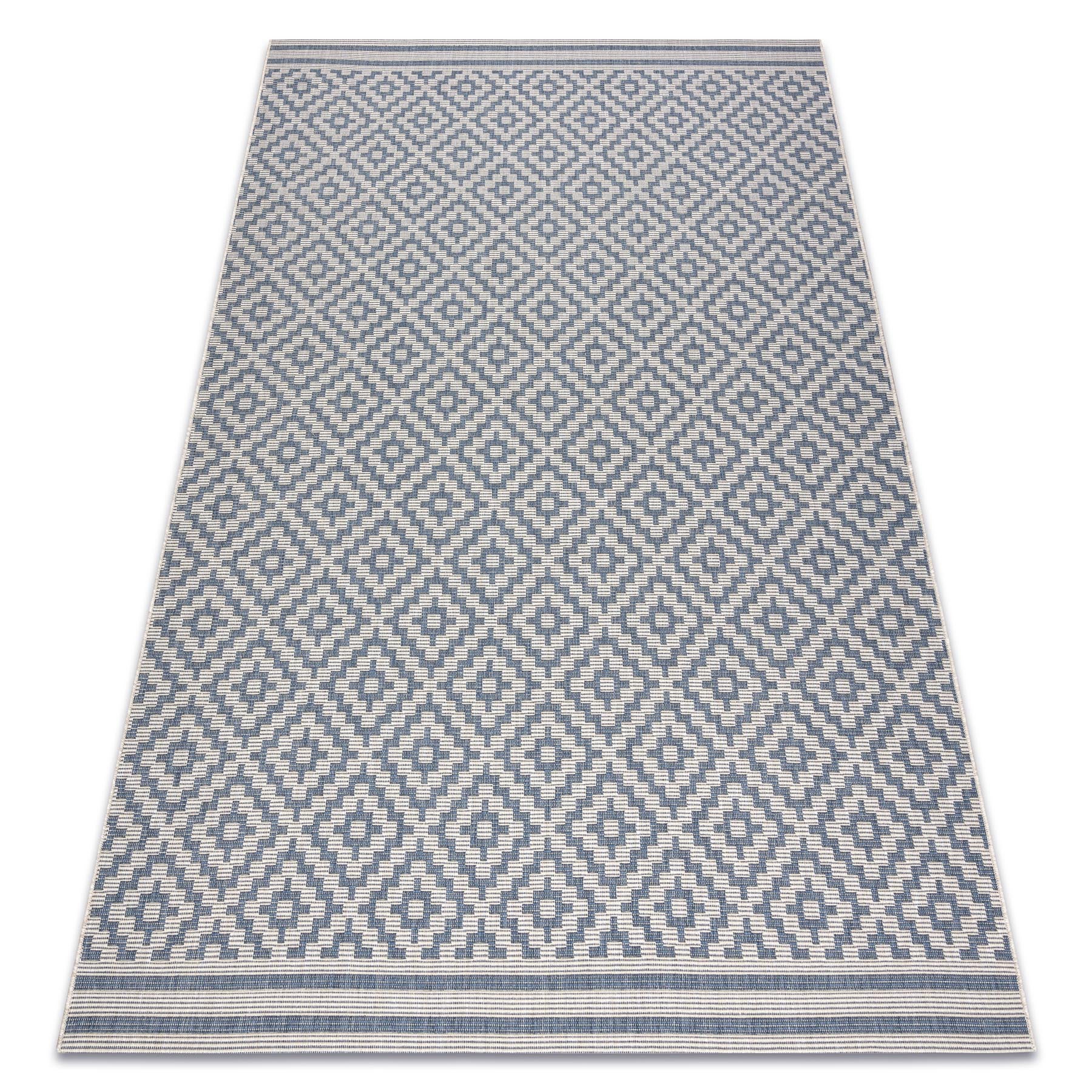Dywan SZNURKOWY SIZAL FLAT 48357/951 KWADRATY 200x290 cm