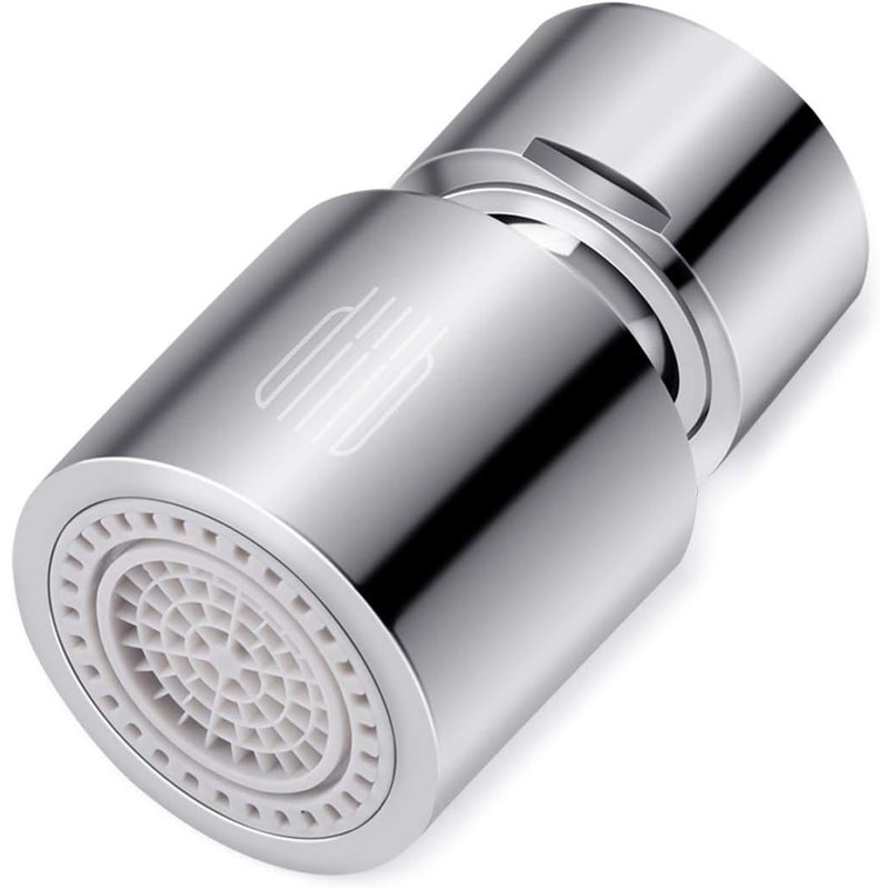 Aerator do kranu, 360° obrotowy napowietrzacz, filtr do kranu z 2 trybami rozpylania, odporny na ochlapania, akcesoria do zlewu C