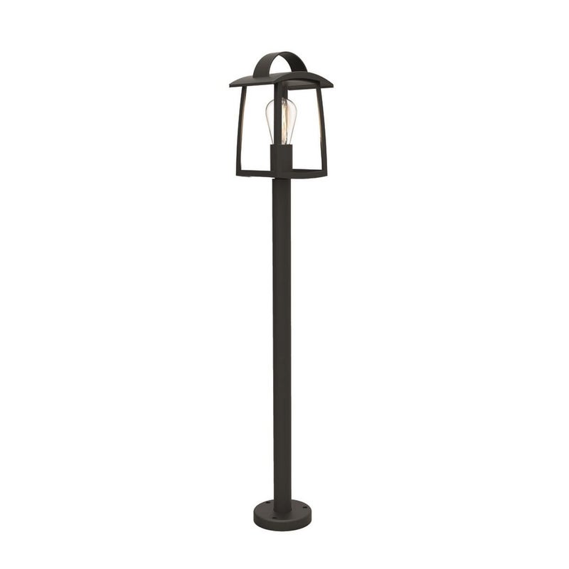 Lampa ogrodowa KELSEY czarno-biała 1xE27x40W aluminium wym:103,5x17x15cm IP44 Lutec