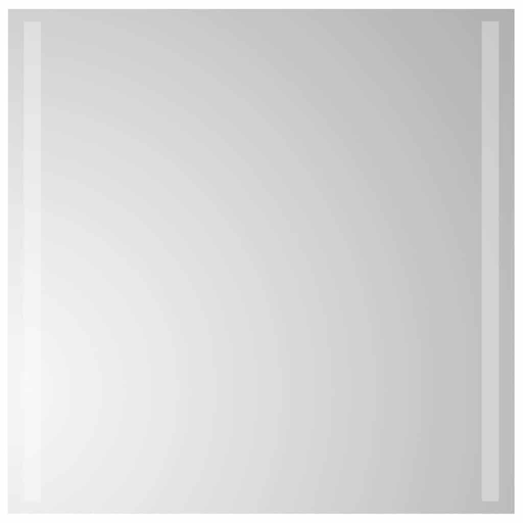 Lustro Łazienkowe Ścienne Kwadratowe 60x60 cm z LED 5 V IP65