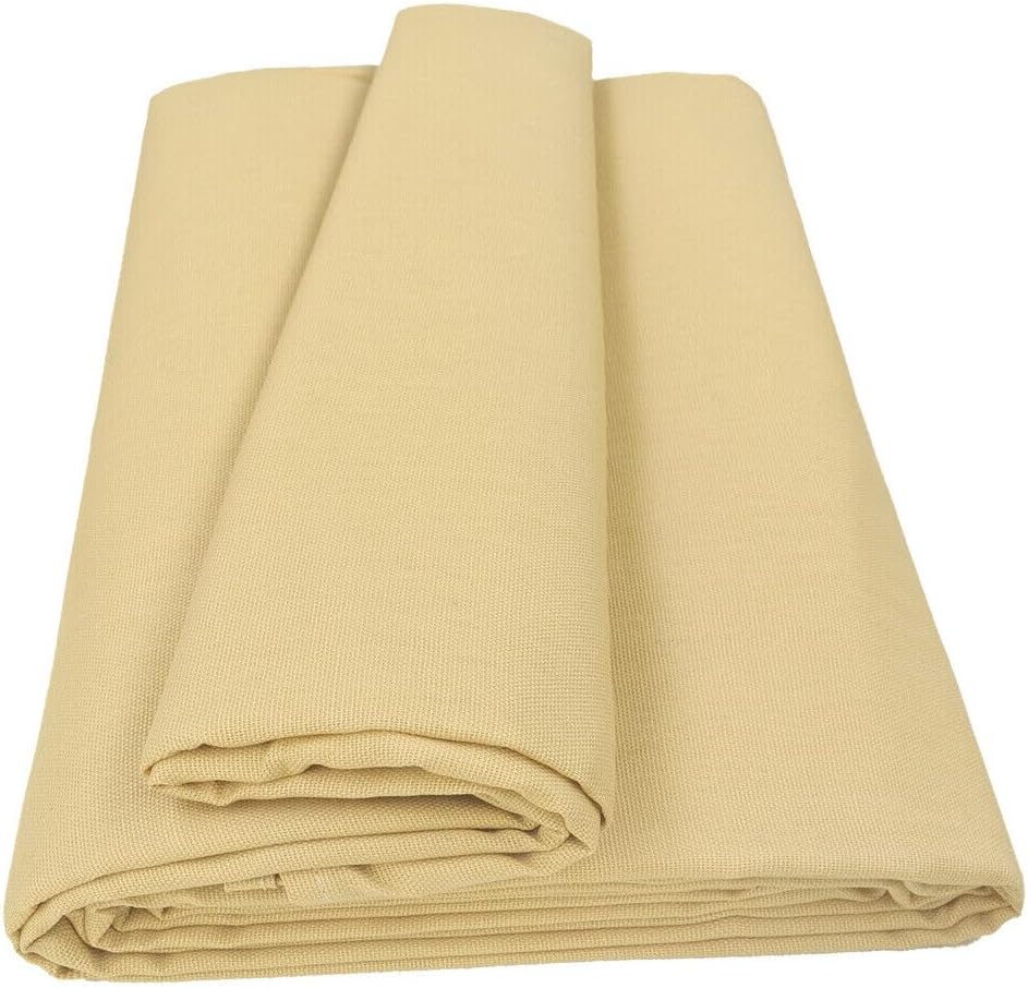 Tkanina Meblowa Bawełna 260x280 Cm Kanina Narzuta Granfoulard Pokrowiec Na Sofę Narzuta Na łóżko Wielofunkcyjny beżowy