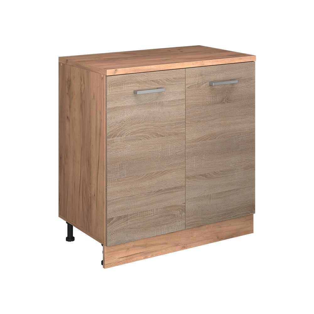 Vicco Szafka rozszerzająca Rion, Sonoma/Dąb goldkraft, 80 x 46 cm bez skosu z 2 drzwiami