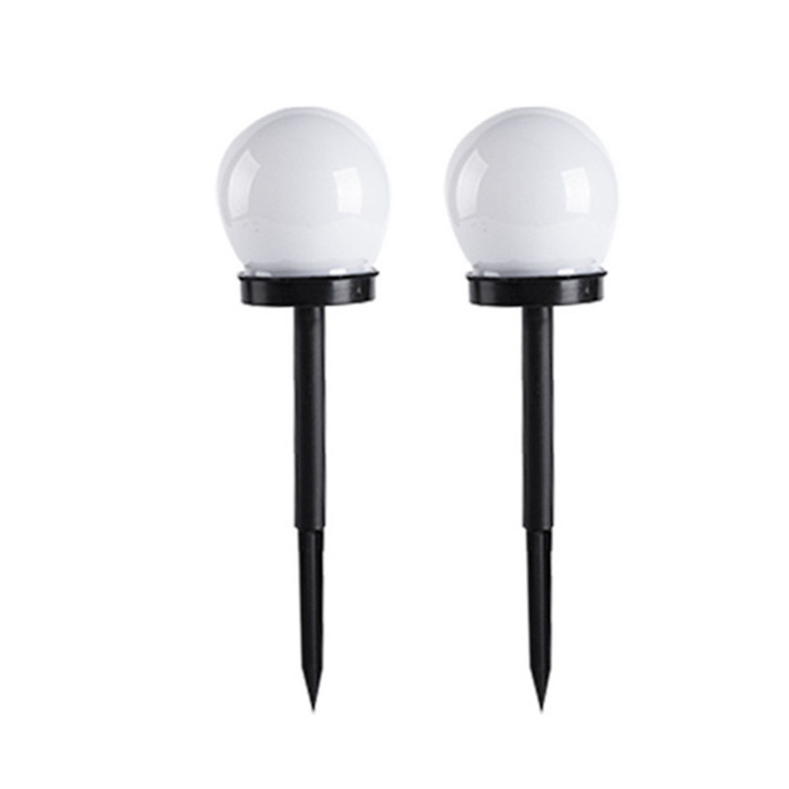 2 szt. Led Solar Energy okrągły Bulb zasilany światło zewnętrzny ogród trawnik lampa światło Control Induction Fireproof i wodoodporny
