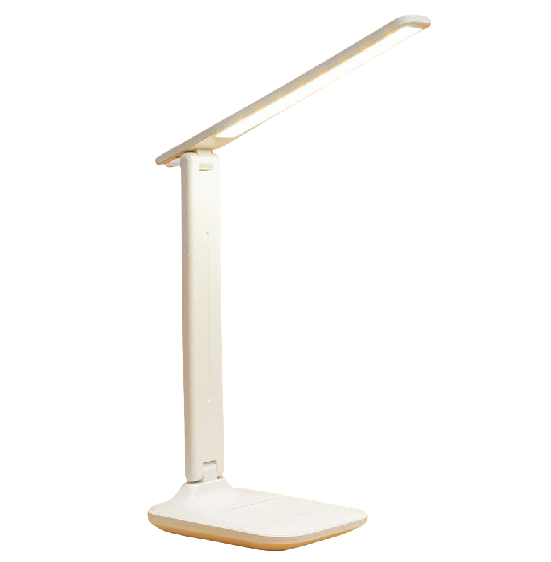 Duża, obrotowa lampa biurkowa chroniąca oczy [model ładowalny XH4000] trzy poziomy białego światła, regulowana jasność + linia