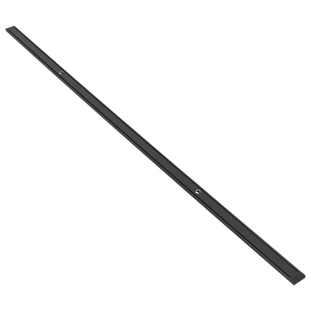 Szyna oświetleniowa LED do systemu typu szynoprzewód magnetyczny CZARNA 100cm Listwa LED Szyna zasilająca 1m - LEDHOFF