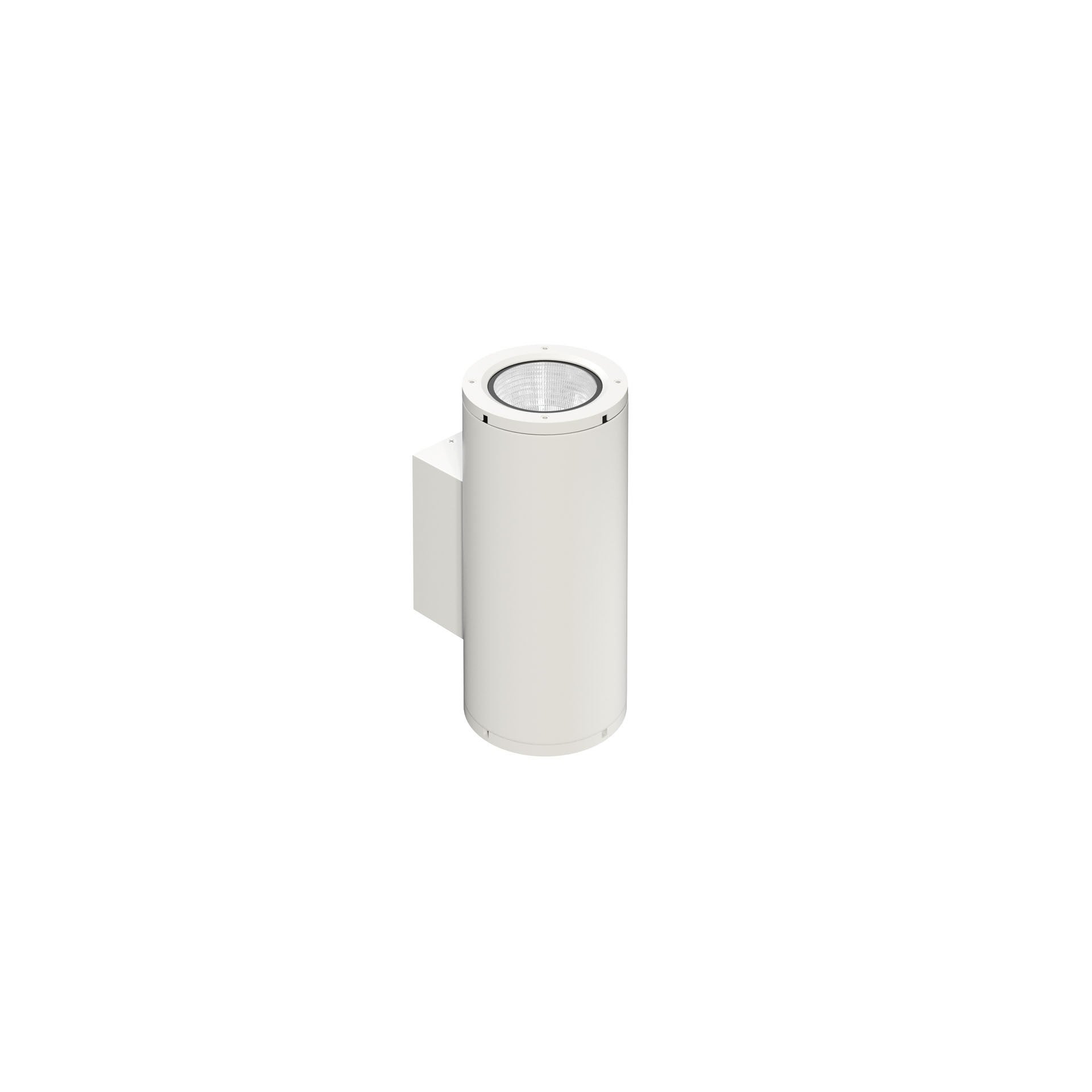 Kinkiet zewnętrzny LED Cylinder 16W, biały, czarny, 1450 lm, CCT - biały