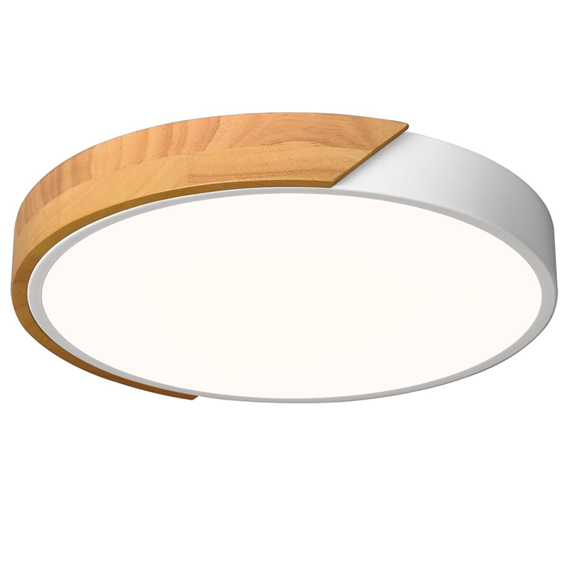 Lampa sufitowa LED do salonu, przedpokoju, sypialni, średnica 30 cm, kolor biały