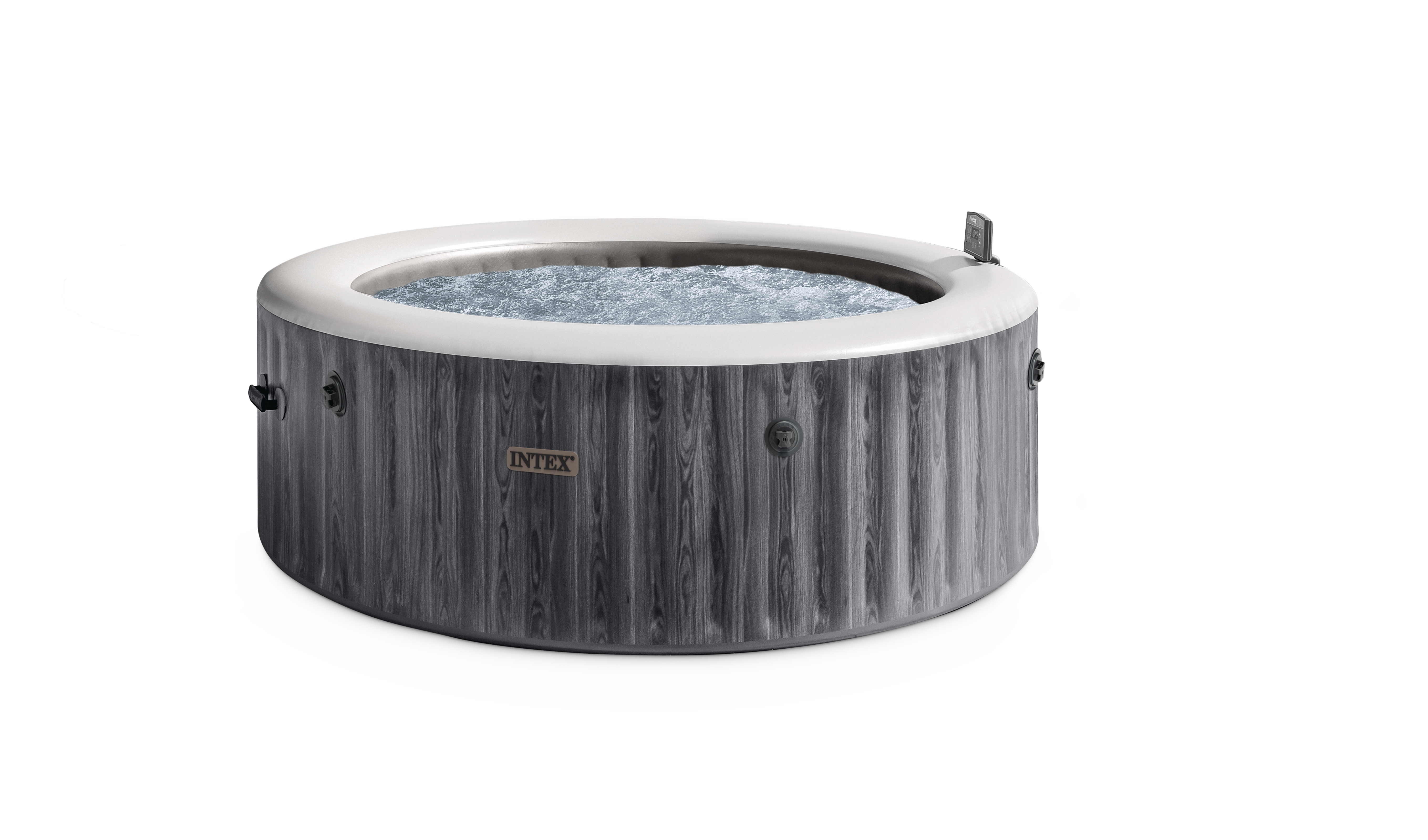 Intex PureSpa Baltik Okrągły Nadmuchiwany Spa z Bąbelkami, 6 Osób