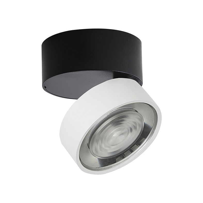 Kinkiet ścienny i sufitowy LED Hole 13W 38° IP20 3000K CRI90 biały - Rossini Group, kinkiet aluminiowy odlewany ciśnieniowo do wnętrz