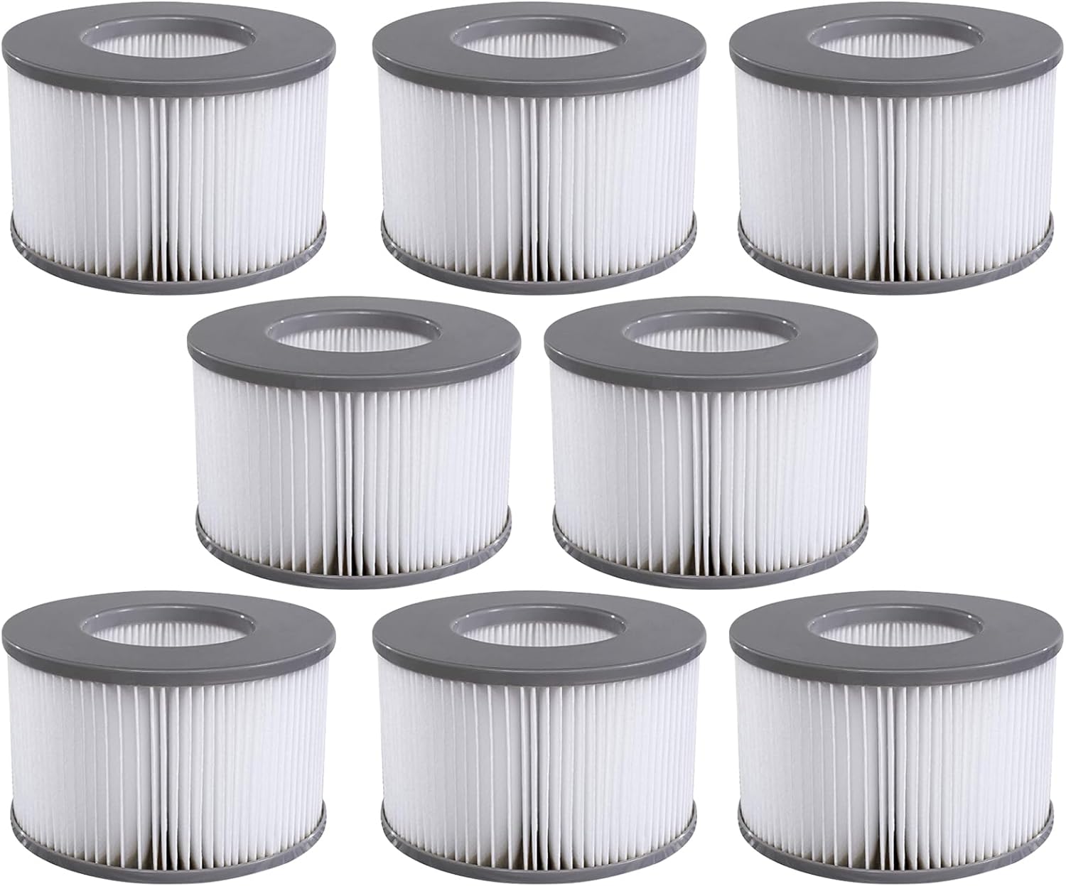 Filtr Mspa, filtr zamienny do basenu dmuchanego Whirlpool, filtr do wanny (8 sztuk)