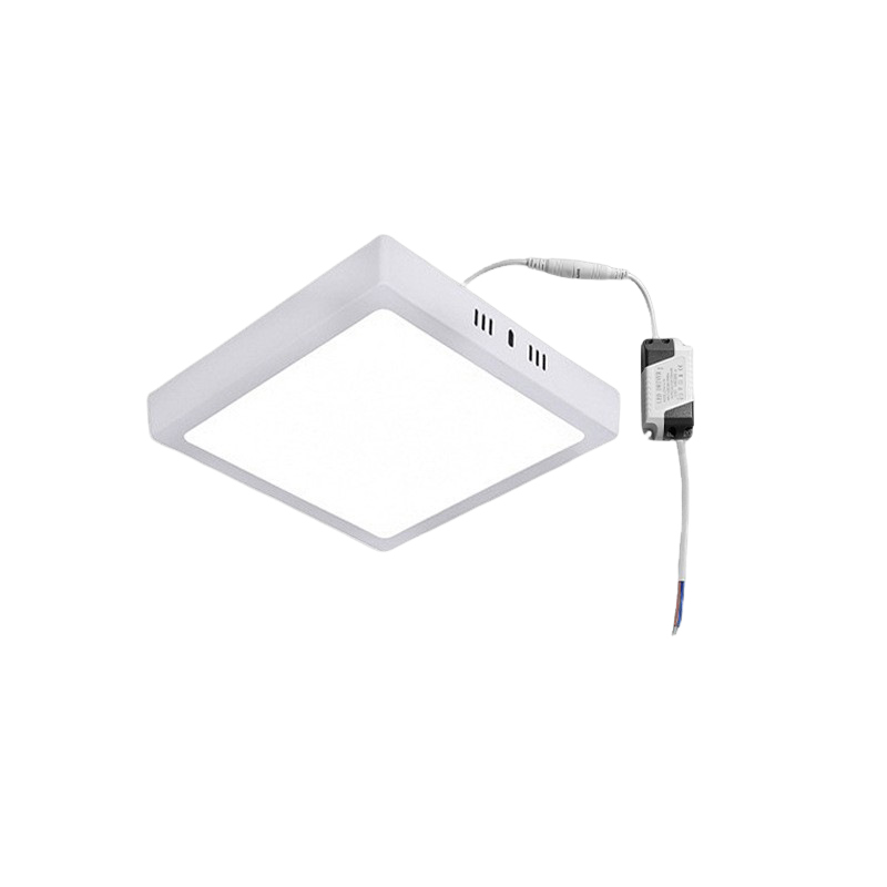 Nowoczesna, biała lampa sufitowa LED, 18 W, 4000 K, 20 cm, idealna do sypialni i salonów. Szeroki zakres napięcia: 85-265 V.