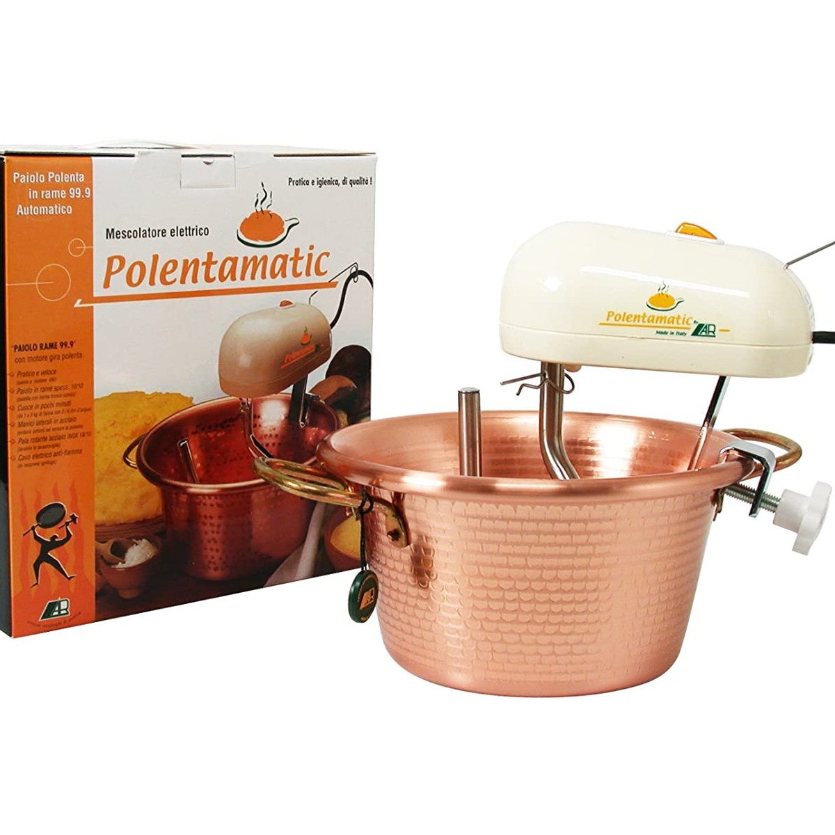 LAR Polentamatic Paiolo Polenta in Rame 99.9 Automatico