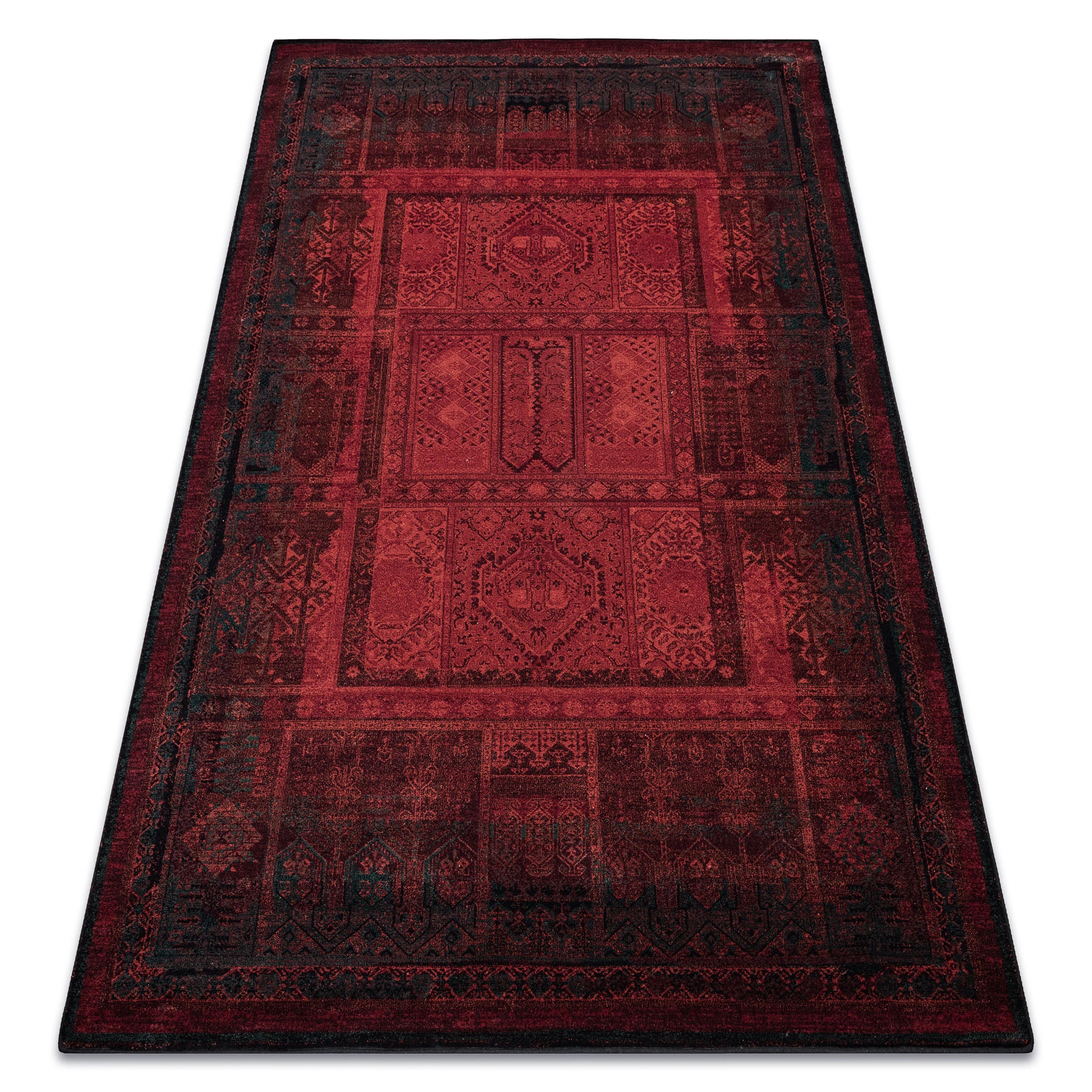 Dywan wełniany OMEGA Nakbar orientalny - rubin 300x400 cm