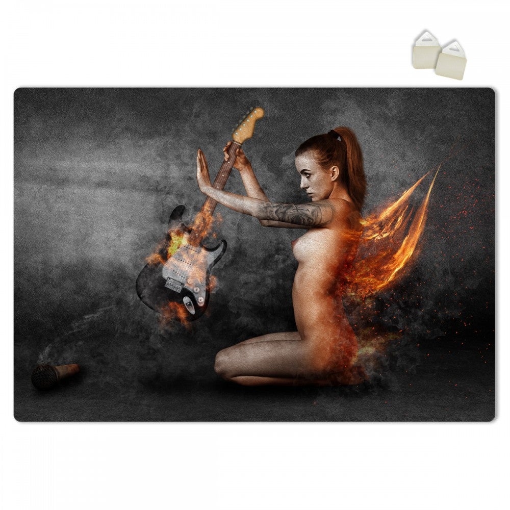 ANIOŁ MUZYKI - PLAKAT Forex z ekspandowanego PVC o grubości 3 mm - 100x70 cm