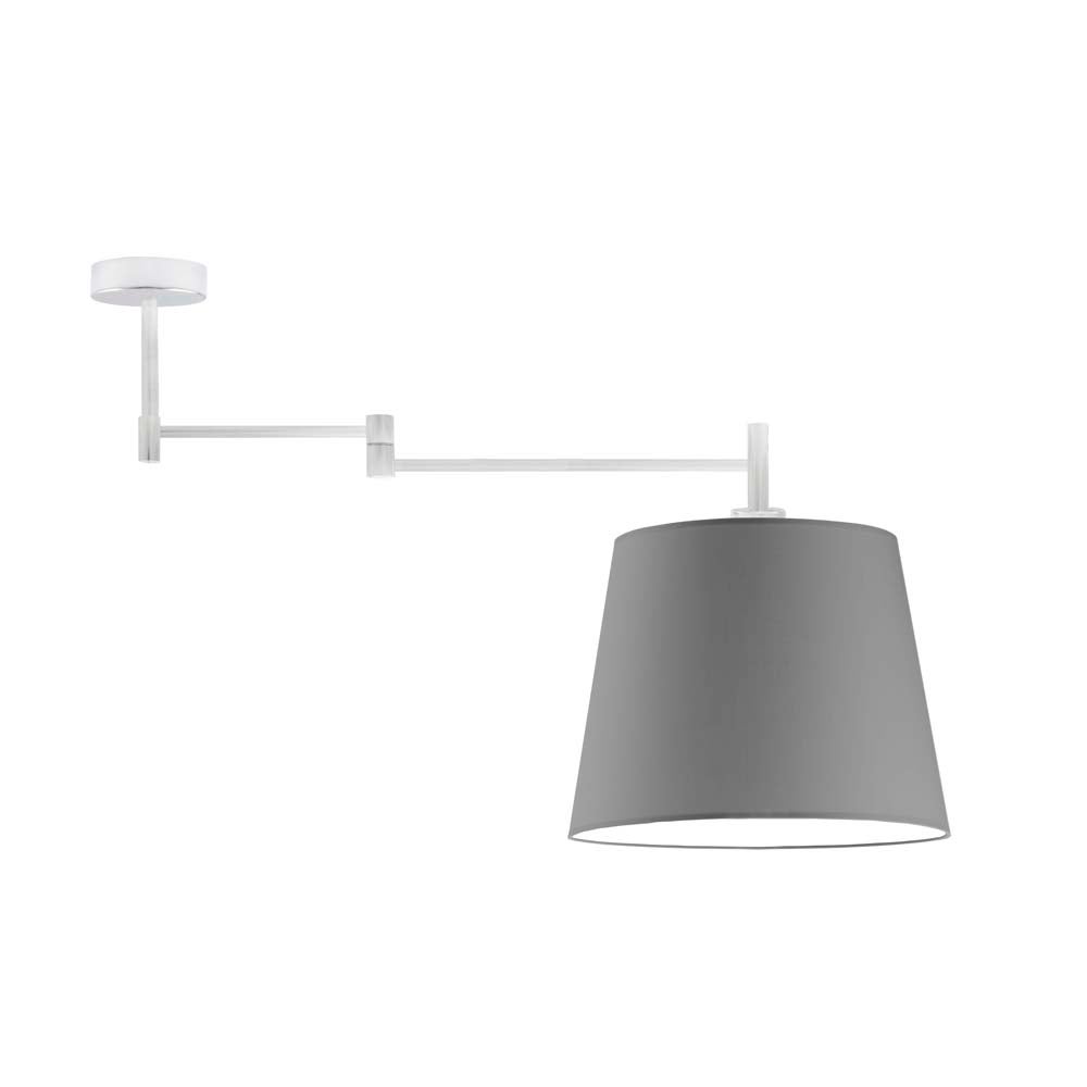 Lampa wisząca przegubowa sufitowa regulowana z abażurem stożek BLUES PRZEGUB