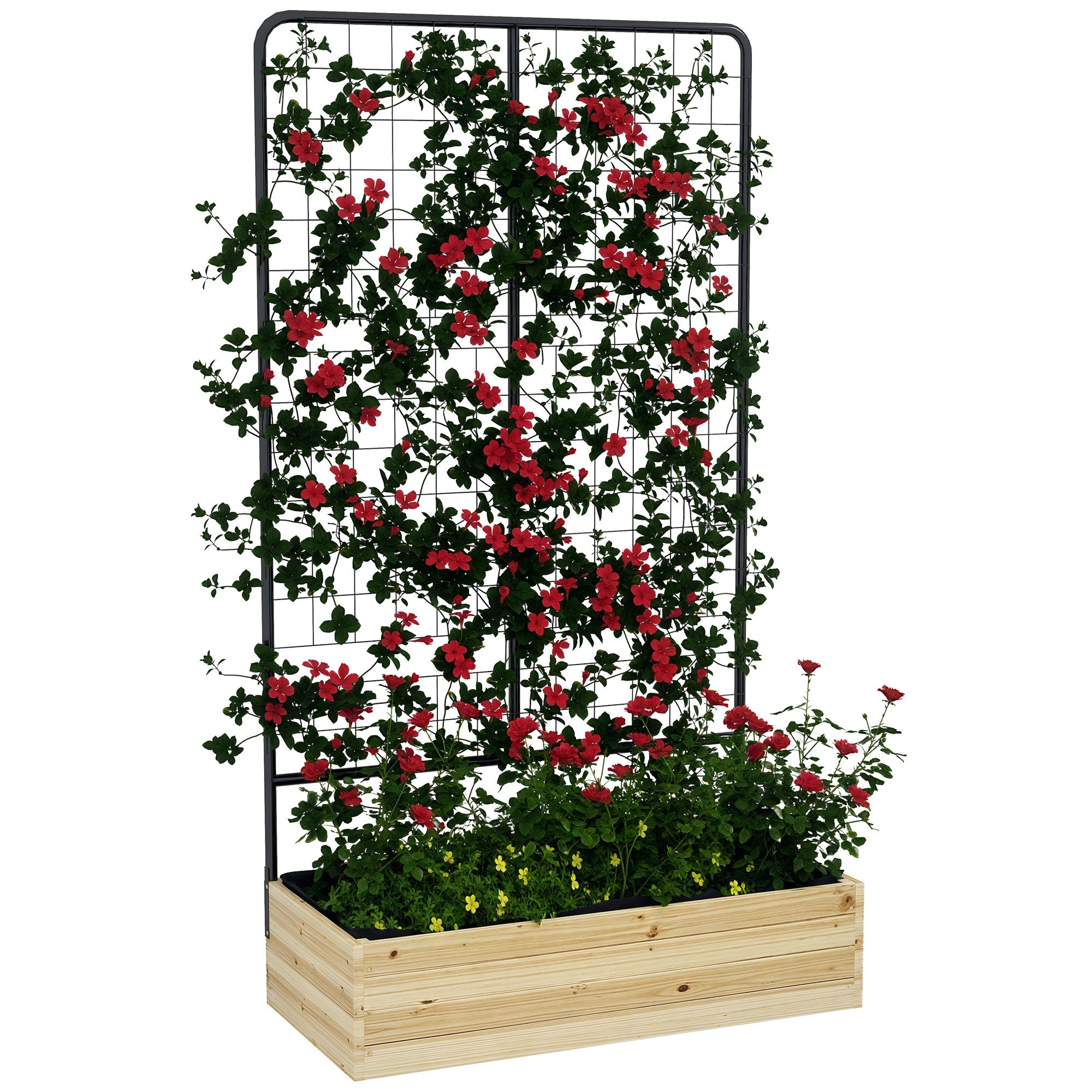 Łóżko podwyższone z rusztem listwowym, wyściółka z polaru, drewno naturalne, stal, 80x38x145 cm, kolor czarny