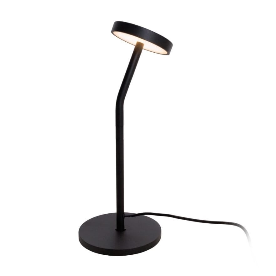 Lampa stołowa LED zakrzywiona IBIZA czarna 6W ciepła 294lm metal wym:35x10x10cm IP20 Maxlight