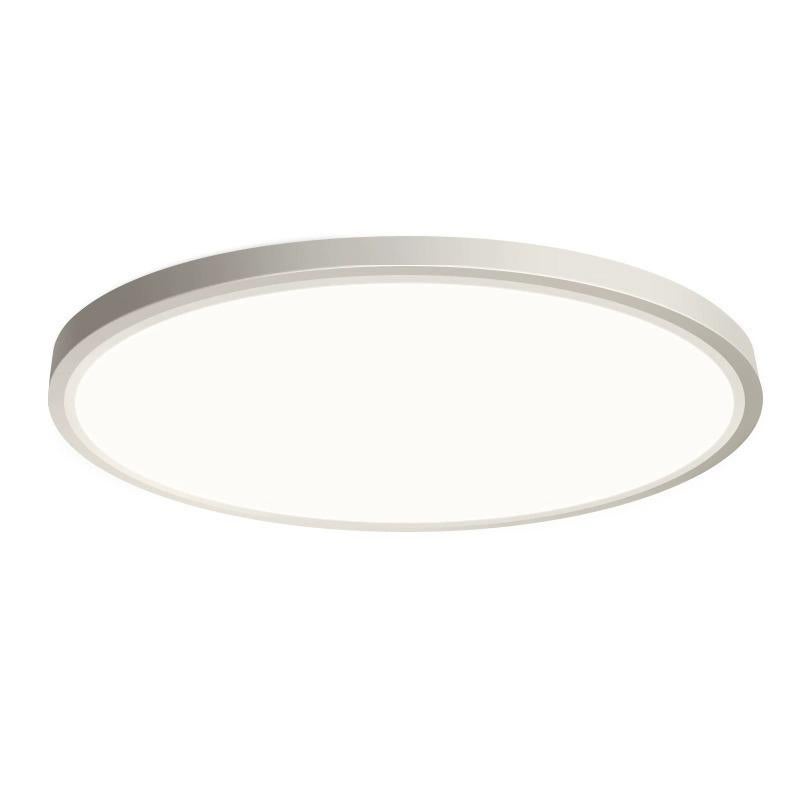 Lampa sufitowa LED 24W, 3000K/4000K/6500K, 2800 lm, wodoodporna IP54, biała, średnica 30 cm, odpowiednia do kuchni, sypialni, salonu