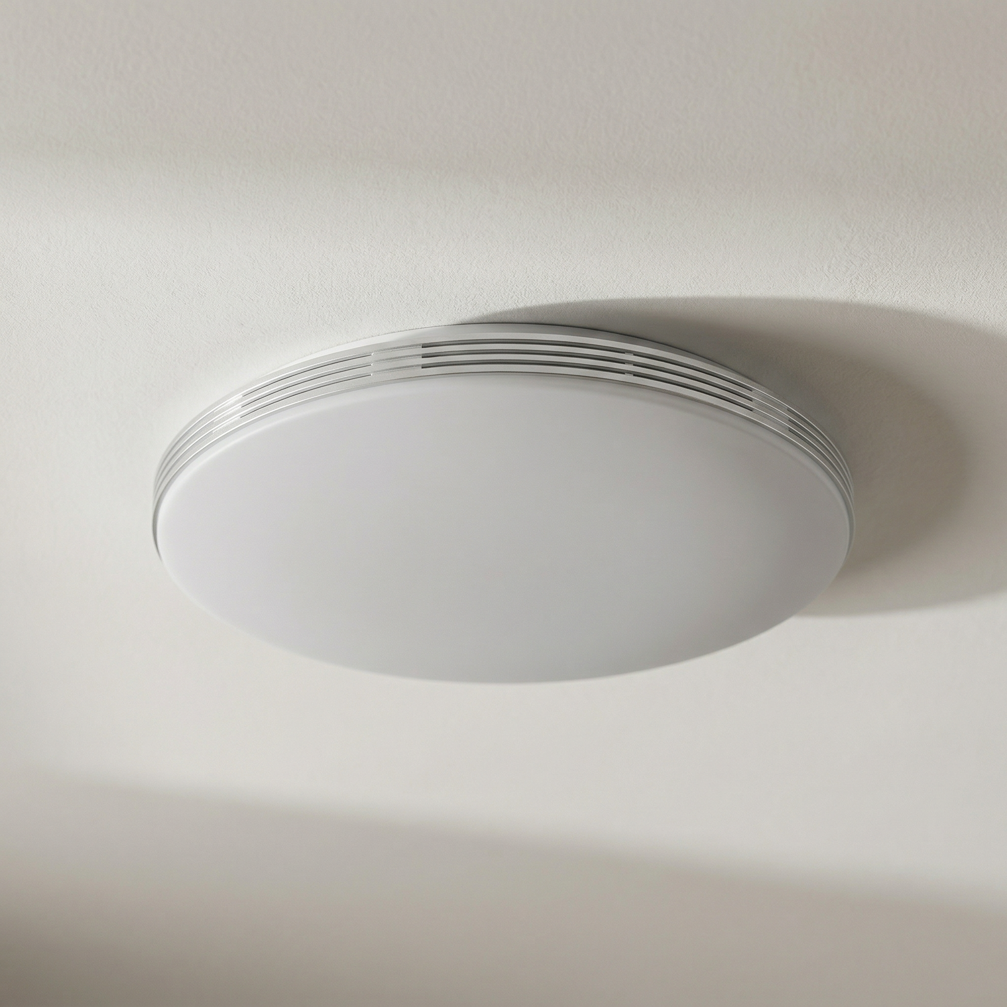Plafon okrągły Oscar LED 18W Neutralna biel 1350lm biały wym:6x35x35cm IP20 Rabalux