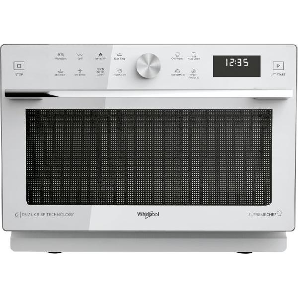 Mikrofalówka Whirlpool 859991663150, 6 SENSE MWSC 933 SW, biała, intuicyjne gotowanie