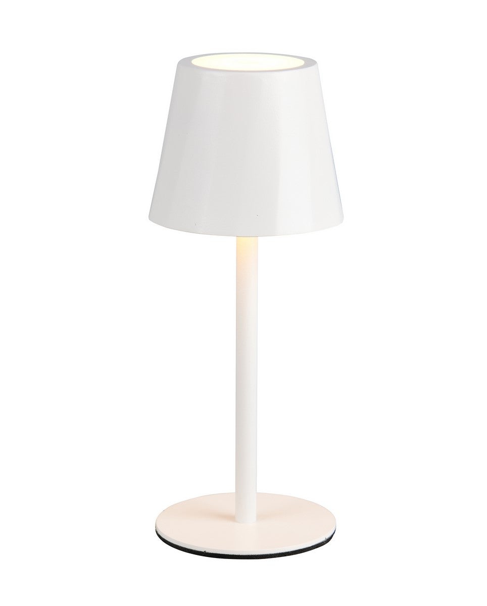 Lampa stołowa LED DIAZ biała 1.6W zmienna (ciepła / zimna / neutralna) 160lm metal wym:21x8,5x8,5cm IP44 RL