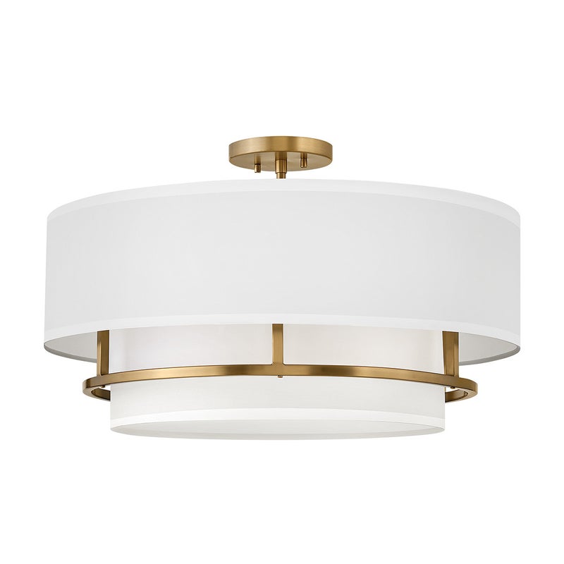 Lampa sufitowa lakierowany mosiądz Graham 4xE14 40W Hinkley